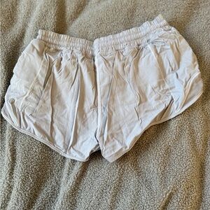 lululemon athletica Light Cream Athletic Shorts